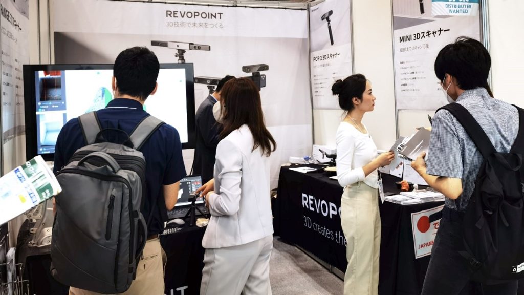知象光電 Revopoint 亮相2023日本工業展